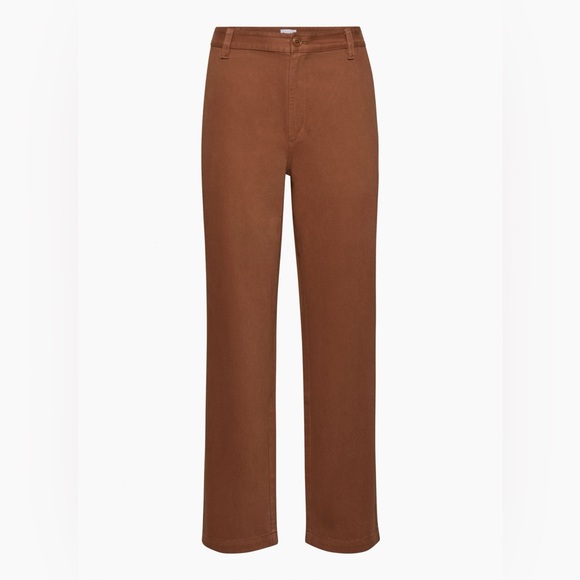 Aritzia Jaden Pant in Epicurean Brown - Size 4 - Picture 3 of 14